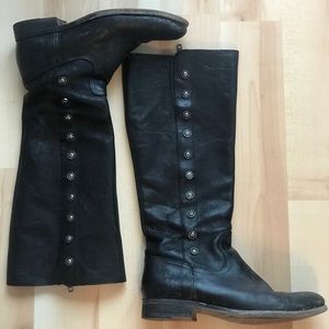 Black Frye boots